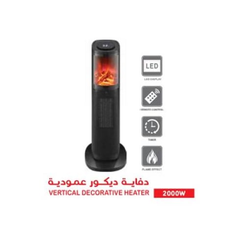 دفاية ديكور كهربائية عمودية