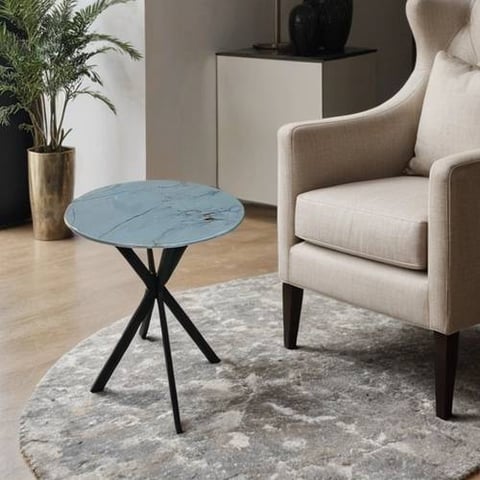 طاولة خدمة مفردة سيراميك مقاس 55*45*45 سم