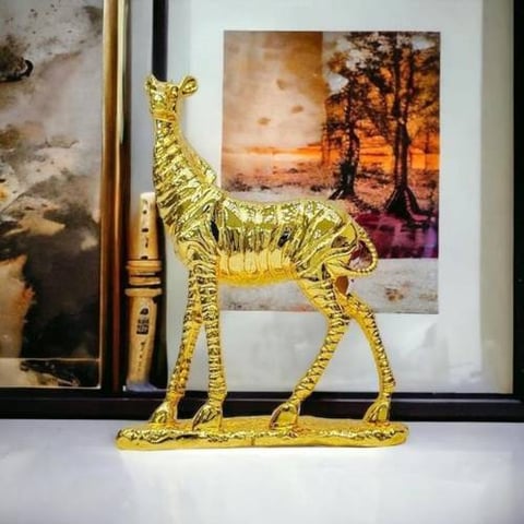 تحفه شكل ألبكة 45x30x11 سم - ذهبي