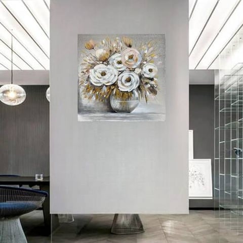  لوحه فنيه متعدده الالوان 100X100 سم