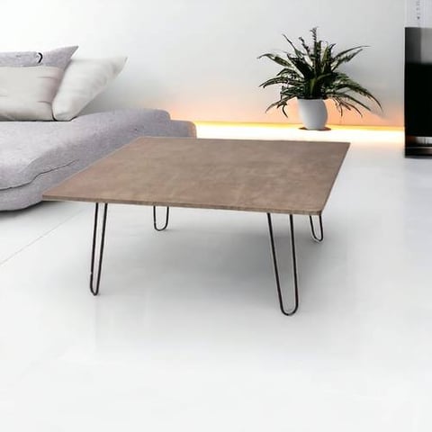 طاولة خدمة مفرد خشب رمادي 100x46 سم