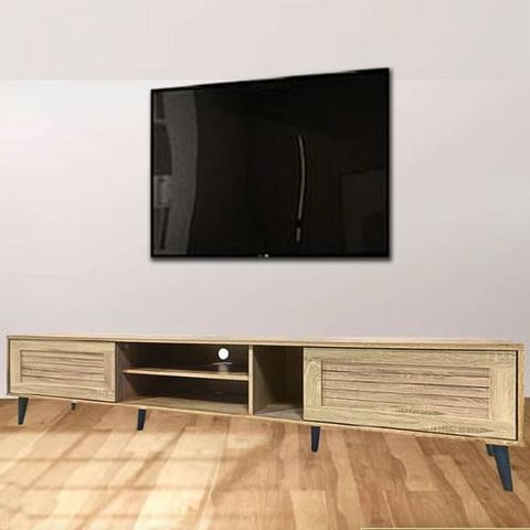 طاولة بلازما ماليزي خشب مقاس 200*45*40 سم
