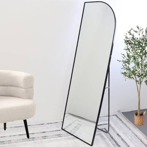 مرايا ستاند اطار اسود مقاس 50×160 سم