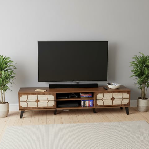 طاولة بلازما بني مقاس 180سم