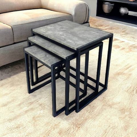 طقم طاولات خدمه متدرج