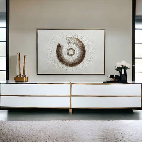 لوحه فنيه متعدده الالوان 150X100 سم