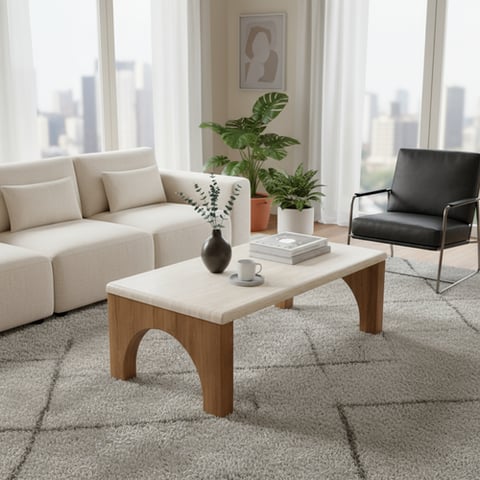 طاولة خدمة مفردة تصميم عصري
