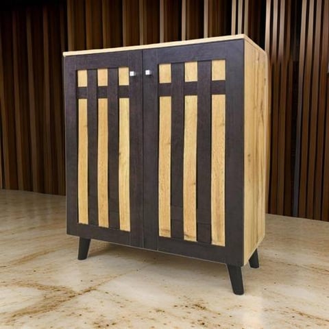 دولاب أحذية متعدد الأغراض 2 باب 80x34x91سم 