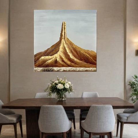  لوحه جدارية متعددة الألوان مقاس 80*80 سم