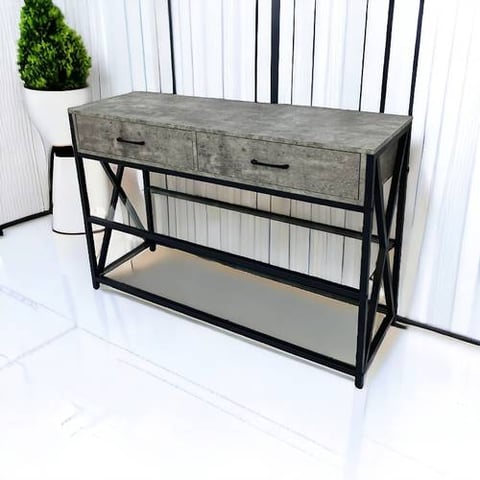 مدخل استقبال- ارفف زجاج 80x120x35سم