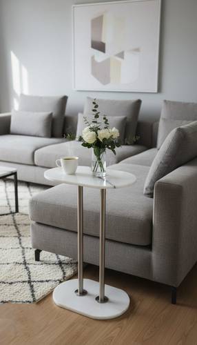 طاولة خدمة رخام 24*37*58سم