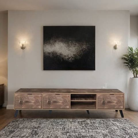 طاولة بلازما خشب مقاس 88*40*200 سم