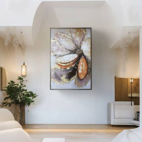 لوحه فنيه متعدده الالوان 120X80 سم