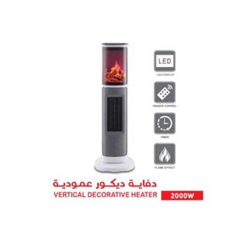 دفاية ديكور كهربائية عمودية