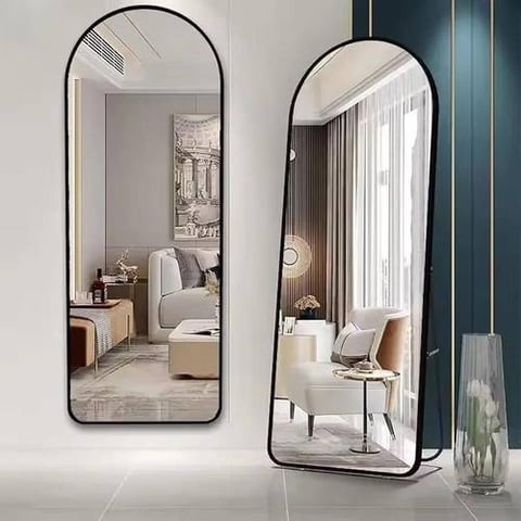 مرايا ستاند باطار اسود مقاس 50×165 سم
