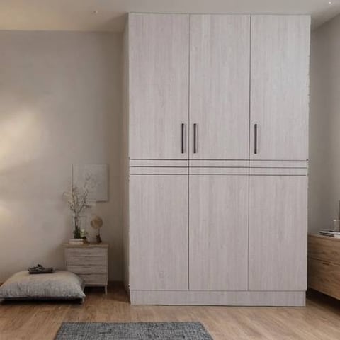 دولاب ملابس 3 باب خشب مقاس 120*54 *200سم