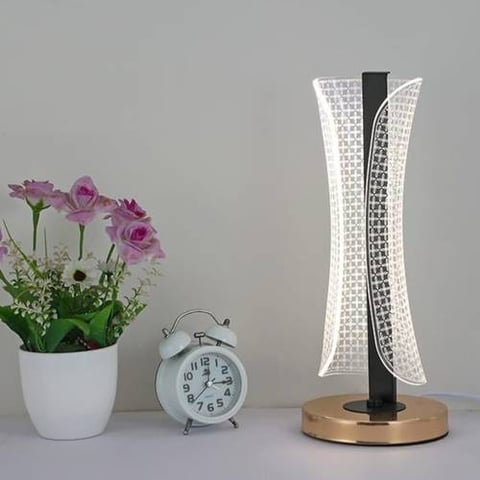 مصباح طاولة معدني LED