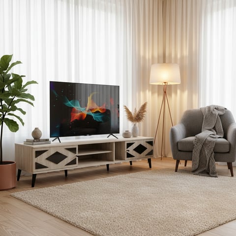 طاولة بلازما بتصميم انيق 200سم