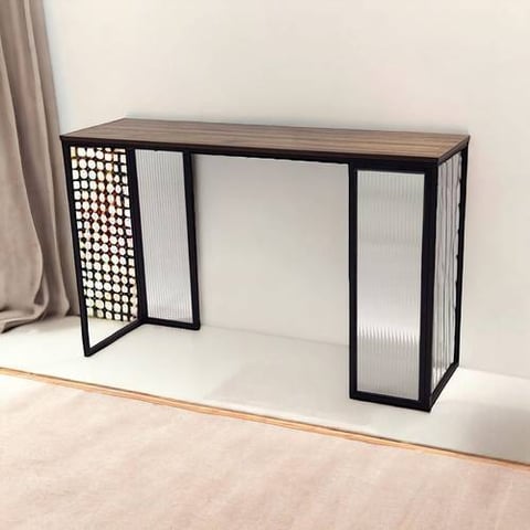 مدخل استقبال خشب 130x40x80