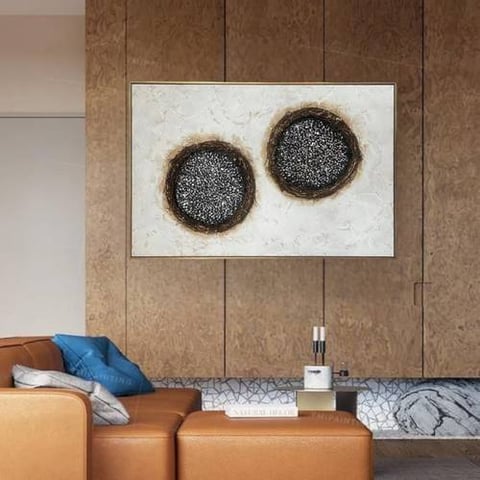   لوحه فنيه متعدده الالوان 120X80 سم