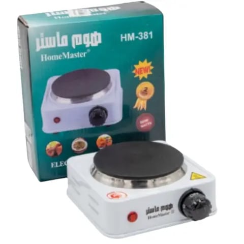 Electric heater stove, one burner, 500 watts