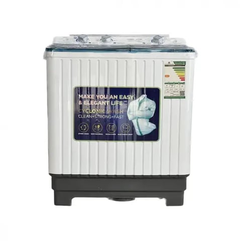 General Golden Washing Machine, 8 kg, Two Tubs