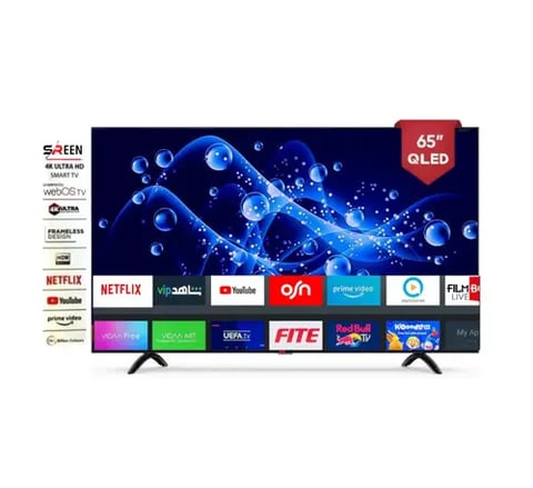 شاشة سرين مقاس 65 بوصة  QLED سمارت ويب 