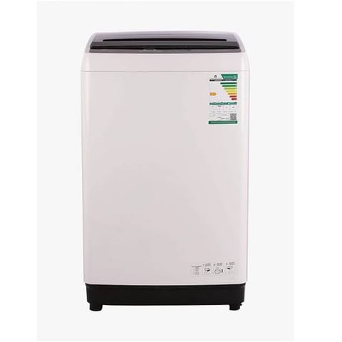 Smart Electric Washing Machine, 9 kg, top load, white