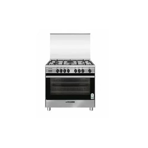 Glem gas oven 60*90, 5 burners, full safety, steel