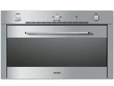 Glem built-in gas oven with gas grill 90 cm 5 functions