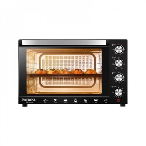 Rebune electric oven, 80 liters, 2400 watts