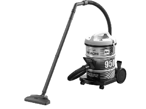 Hitachi drum vacuum cleaner, 2100 Watt, 18 litres