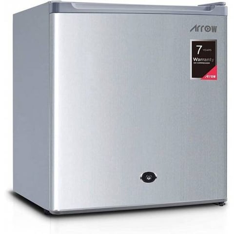 Arrow mini refrigerator, 1.6 feet, silver