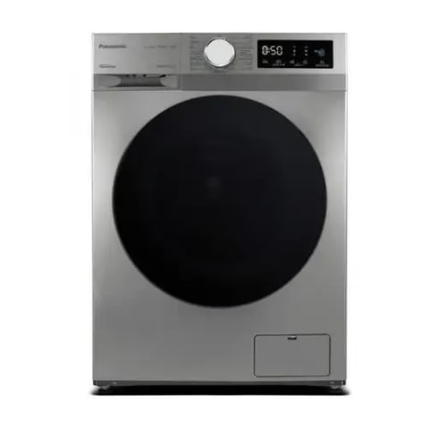 Panasonic Washing machine, 9 kg, 1400 rpm, 75% drying, silver