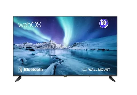 شاشة MTC مقاس 50 بوصة بدقة UHD سمارت ويب 