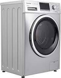 Panasonic front load washing machine, automatic 8 kg, drying 6 kg, silver