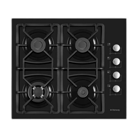 Starway built-in hob, 60 cm, heavy steel gas