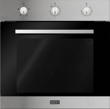 General Golden Built-in electric oven, 60 cm, steel, 72 liters, mechanical control