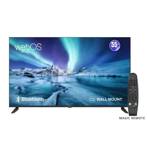 شاشة MTC مقاس 55 بوصة بدقة UHD سمارت ويب 