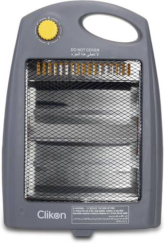 Electric heater, 800 watt, Clikon quartz