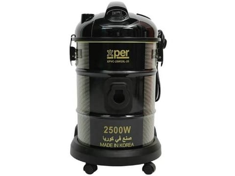 Xper Drum Vacuum Cleaner 25L 2500W Black