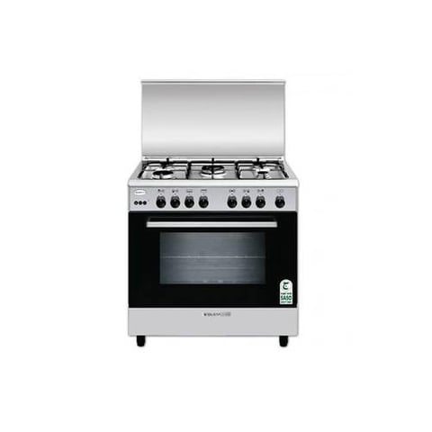 Glem gas cooker 50*80, 5 gas burners, Steel