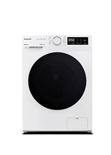 Panasonic front load washing machine, 9 kg, white, 1400 rpm, 75% drying 