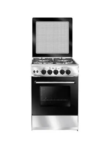 Tecnogas cooker 55*55, 4 Burners, Stainless
