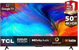 شاشة TCL مقاس 50 بوصة بدقة 4k سمارت 
