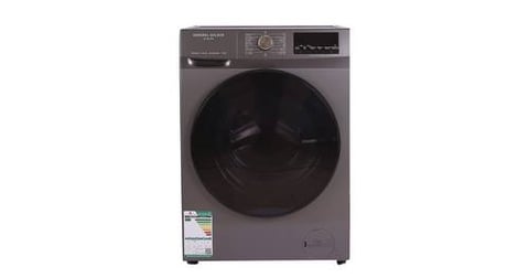 General Gold Washing Machine, 12 kg, 75% drying, front, Silver