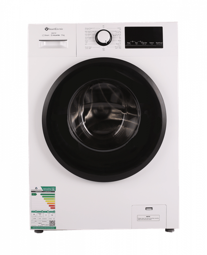 Smart Electric Front Load Washing Machine 7 kg White