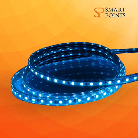  شريط إضاءة LED – مرن ومقاوم للماء (12 فولت، بطول 5 أمتار، متوفر بـ 10 ألوان)