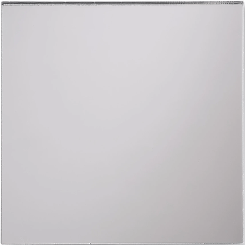 لوح أكريليك مرآة فضية بدون لاصق ‎1.22م × 2.44م × 1.0مم‎
