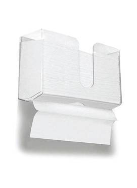 Acrylic Wall Mounted Paper Hand Towel Dispenser Folded Hand Towel Dispenser for Folded Hand Towels Perfect for Kitchen, Bathroom, Restaurants